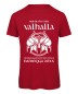 Mobile Preview: Nur die Ehe oder Valhalla Männer JGA Shirt Rot
